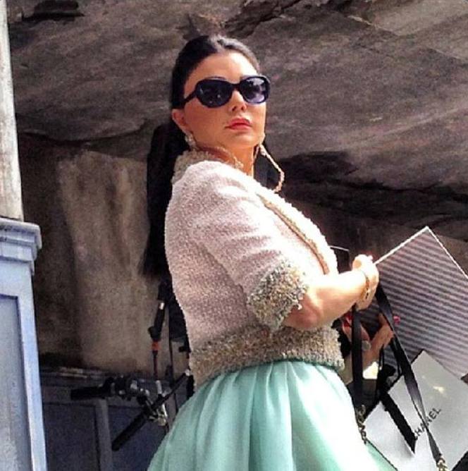 Haifa Wehbe in Paris 